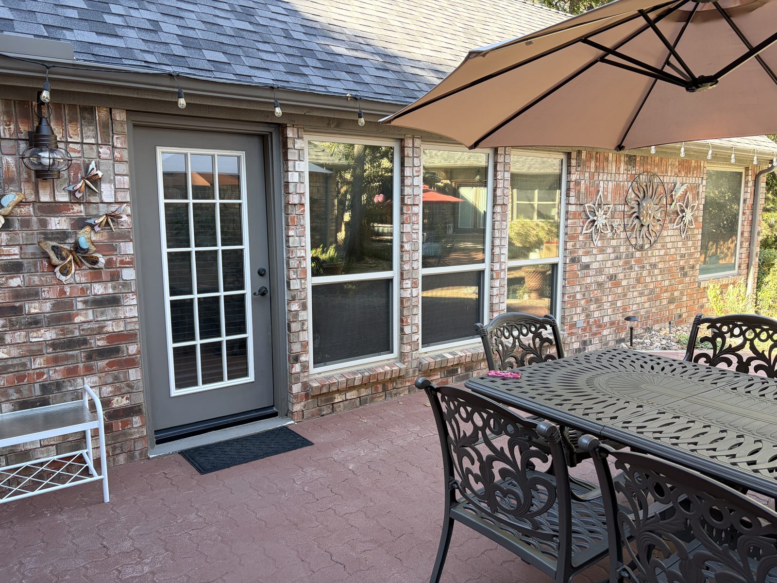Patio door and window tint install